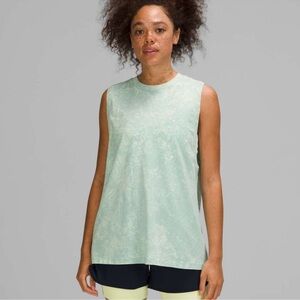 Lululemon All Yours Tank Top in Cloudy Wash Arctic Green
